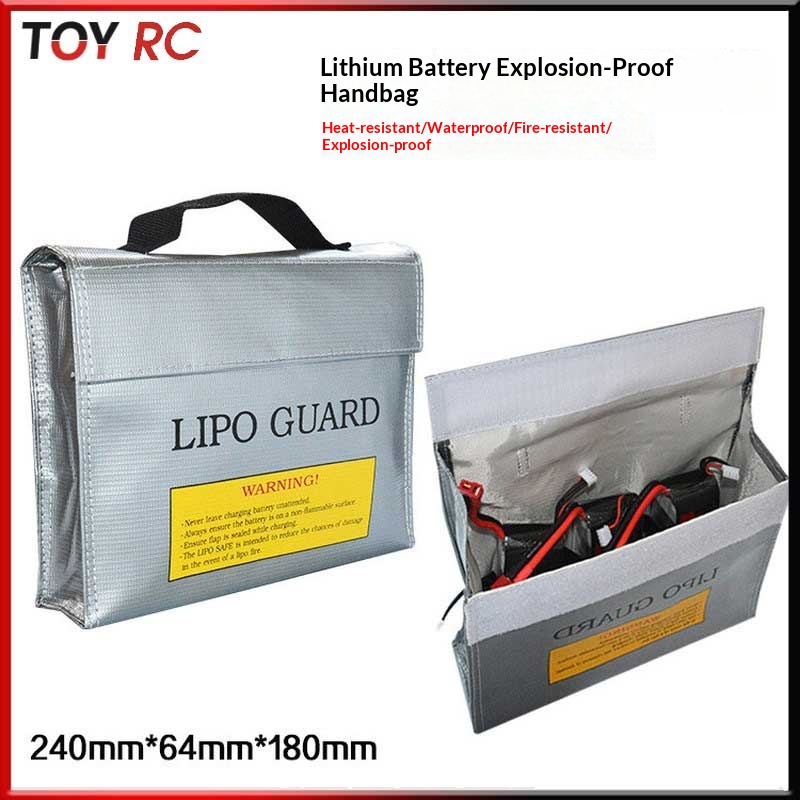 Drone Battery Bag - Lipo Guard Fireproof Flame Retardant Handheld