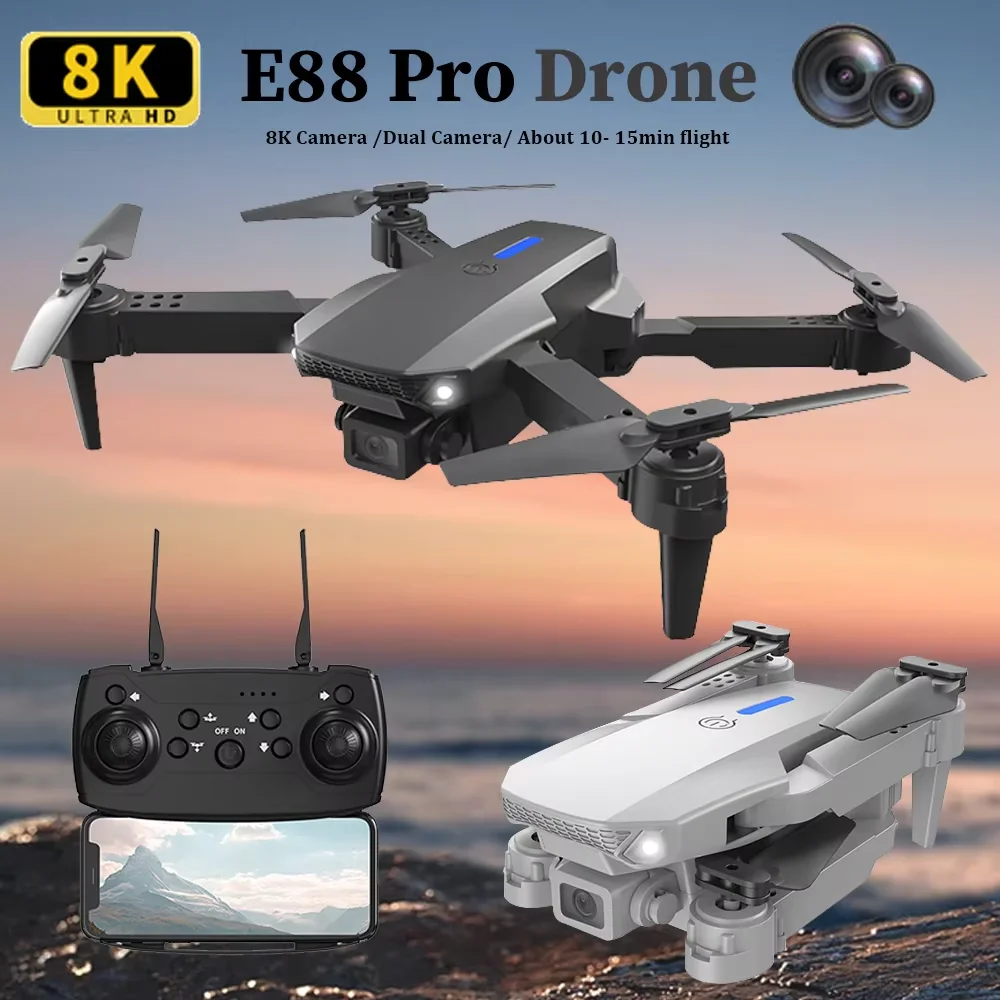 Eachine Drone E58 - 2025 E88 Professional HD RC Drone