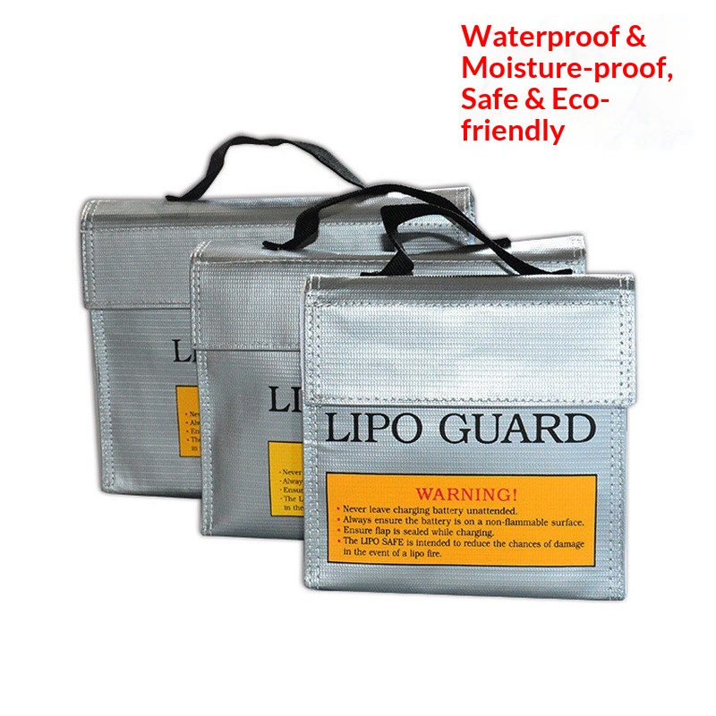 Lipo Guard Fireproof Flame Ret - đánh giá và giá Drone Battery Bag
