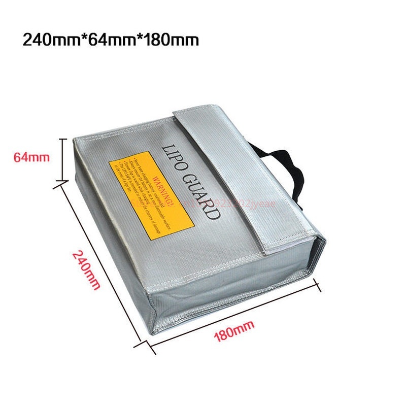 Lipo Guard Fireproof Flame Ret - đánh giá và giá Drone Battery Bag