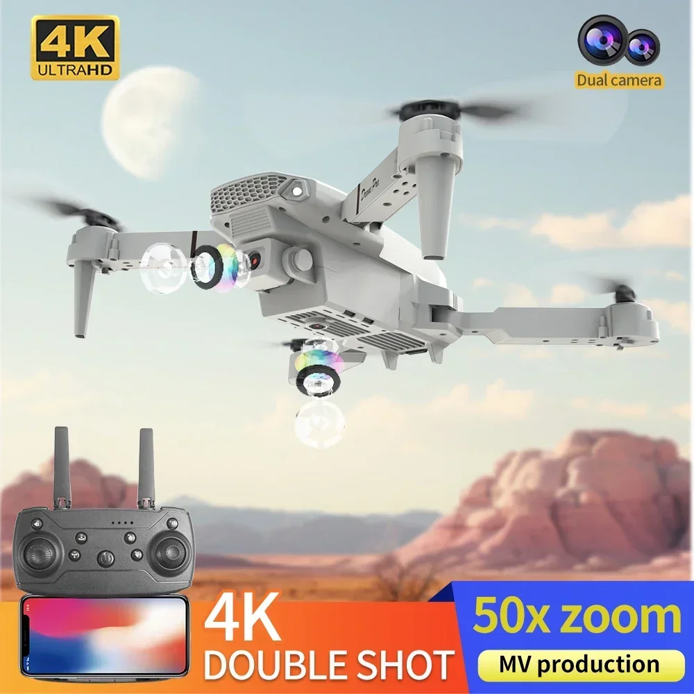 Foldable E88 Mini Drone with 4 - đánh giá và giá Eachine Drone E58