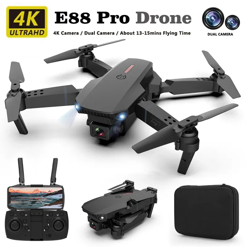E88pro Drone Professional Dron - đánh giá và giá Eachine Drone E58