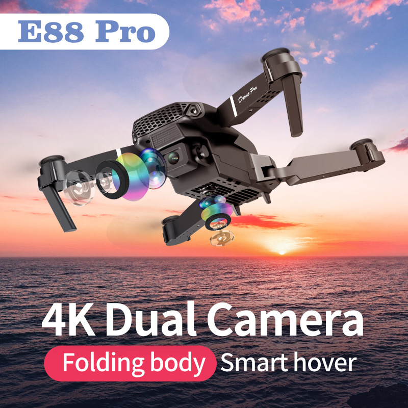 E88pro Drone Professional Dron - đánh giá và giá Eachine Drone E58