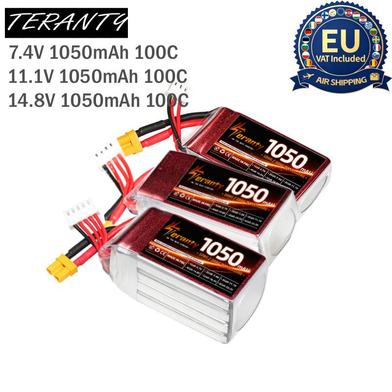 2PCS 1050mAh 2S 3S 4S RC Lipo  - đánh giá và giá Drone Battery 3S