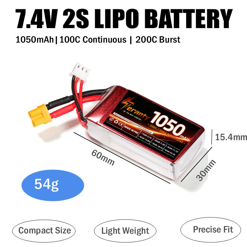 2PCS 1050mAh 2S 3S 4S RC Lipo  - đánh giá và giá Drone Battery 3S