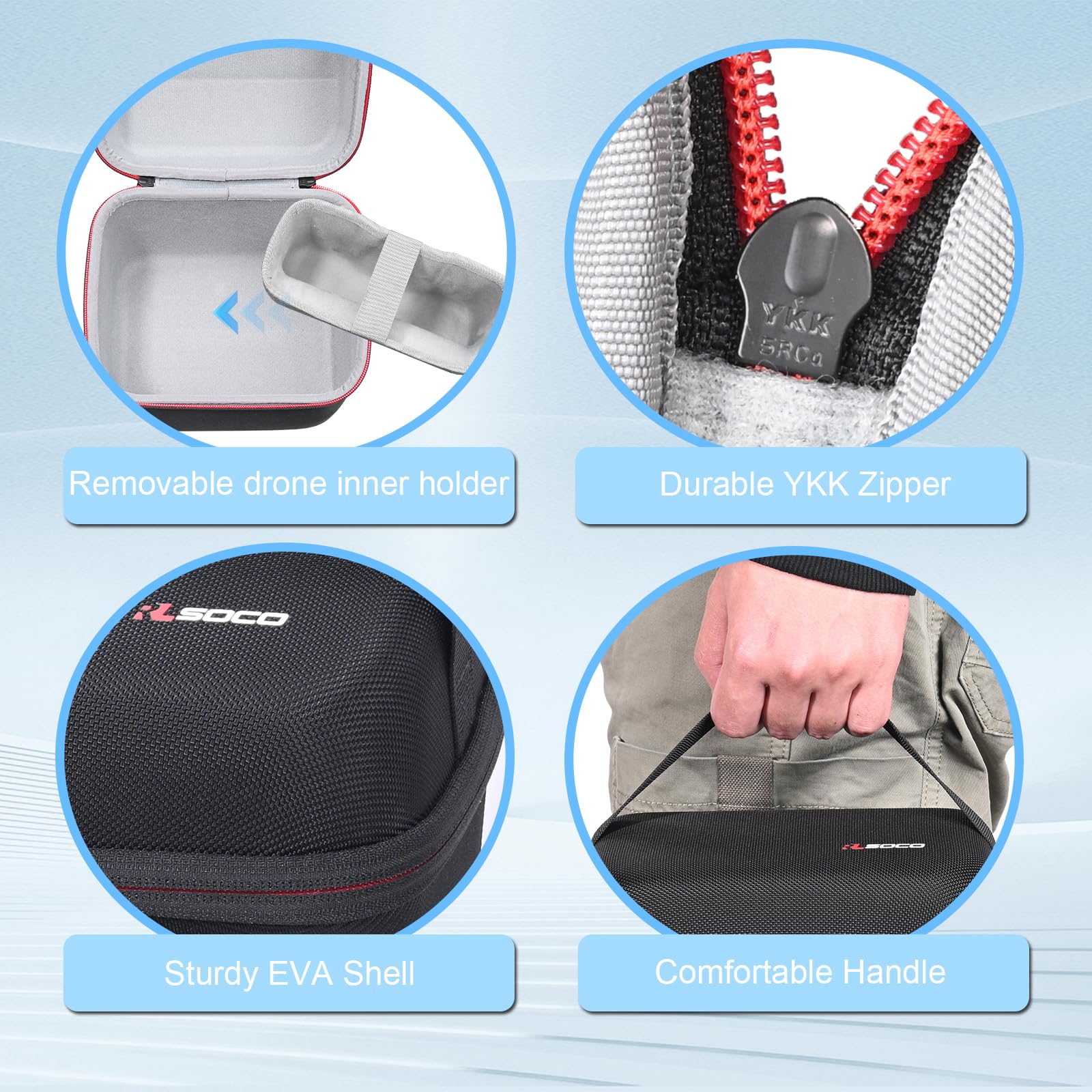 Portable Case for DJI Neo 2 Fl - đánh giá và giá Drone Battery Case