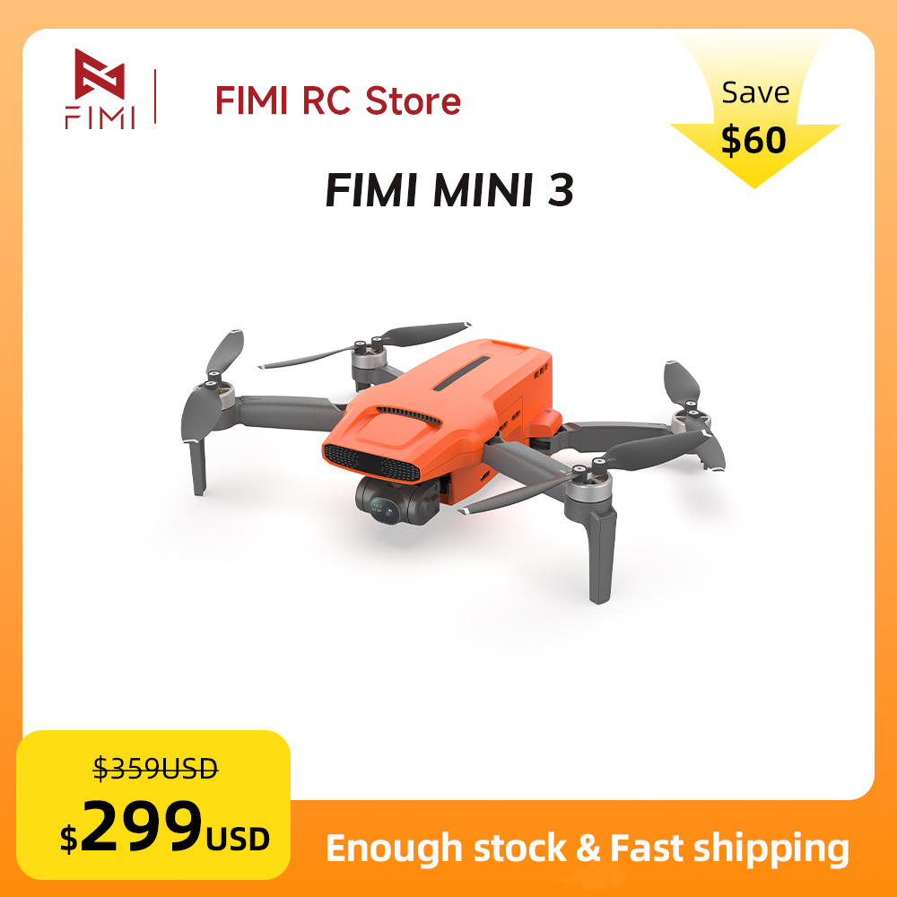 FIMI MINI 3 Camere Drone 4K 60 - đánh giá và giá Jjrc Drone X12