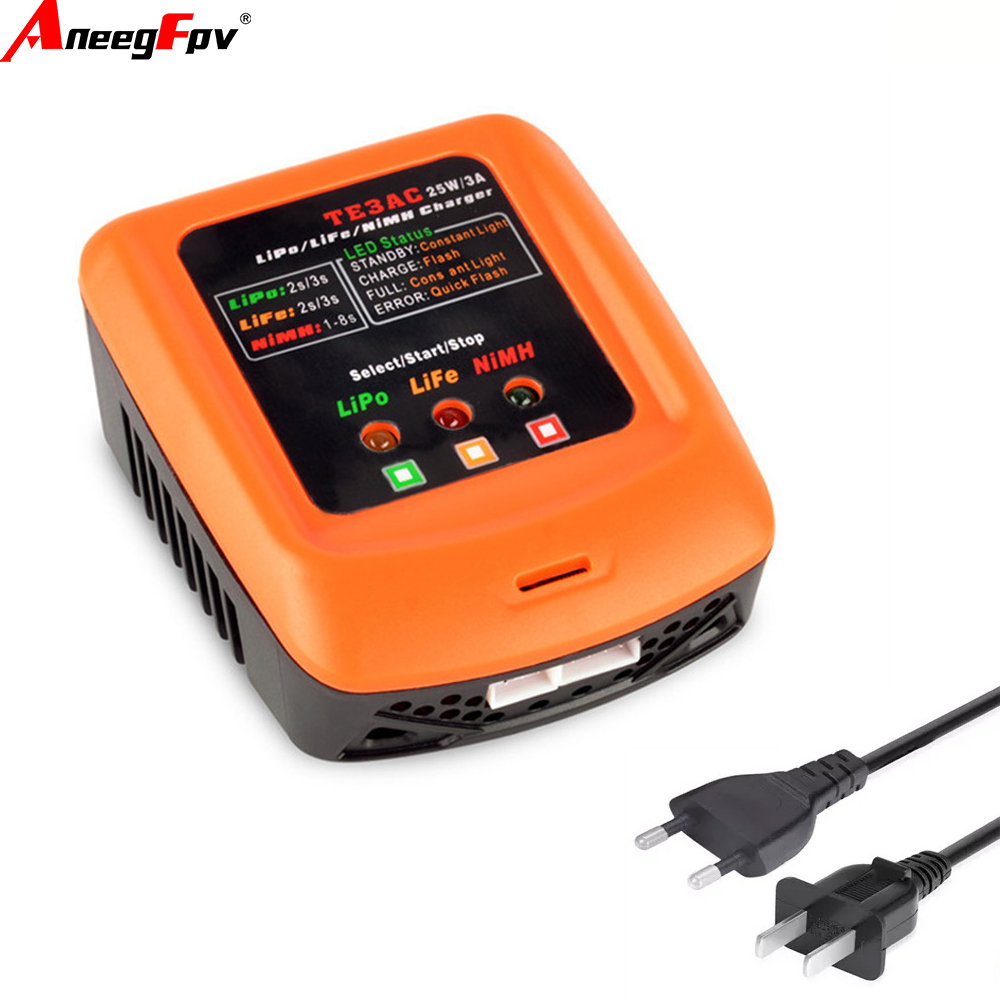 TE3AC 100V-240V  25W/3A Profes - đánh giá và giá Drone Battery 3S